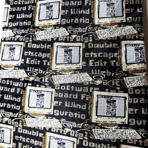 Silk Computer Graphics Software Nerd Geeks Tab Edit Esc Museum Artifacts GiftTie